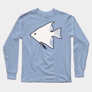 Platinum Angelfish Long Sleeve T-Shirt